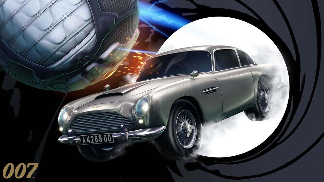 James Bond car Rocket League