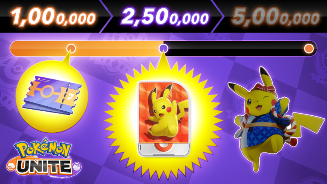 Pokémon UNITE 2.5 Million