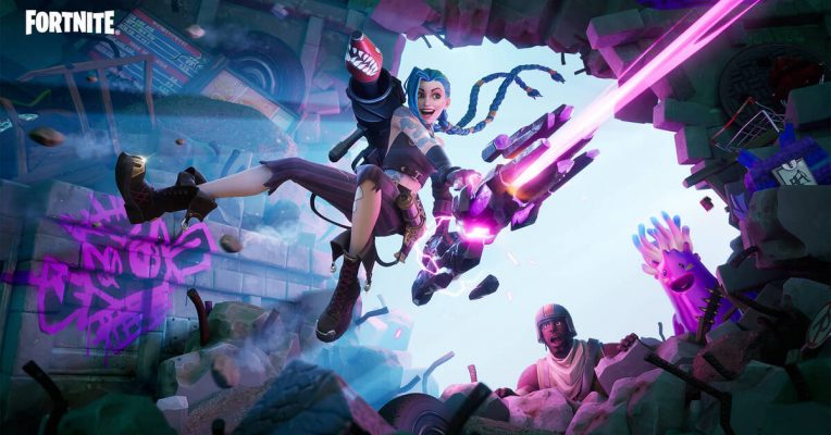 Jinx League of Legends Fortnite