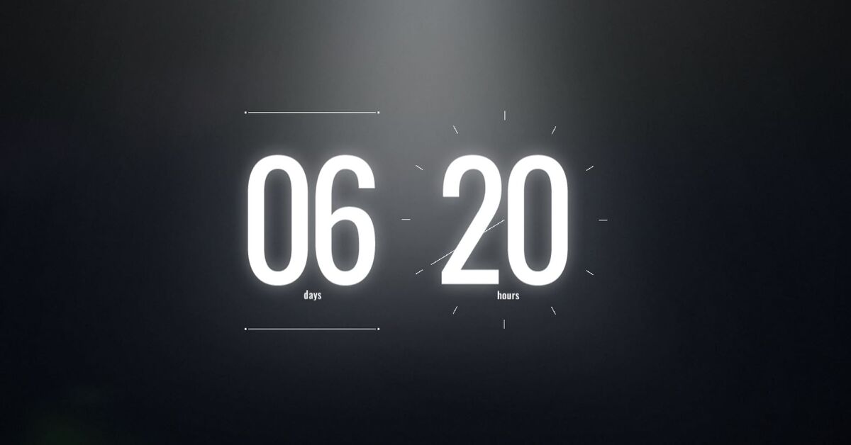 Capcom website countdown
